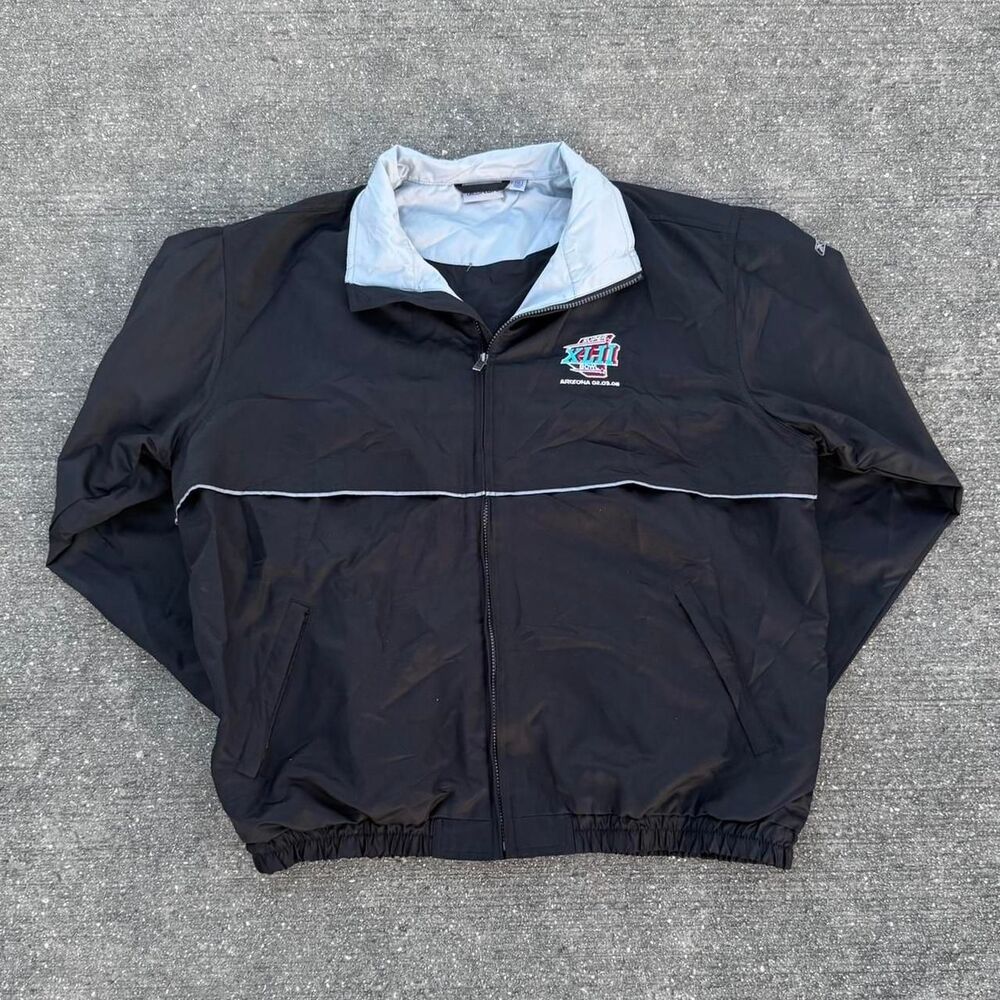 2008 Reebok Super Bowl XLII Windbreaker — NFL Vintage